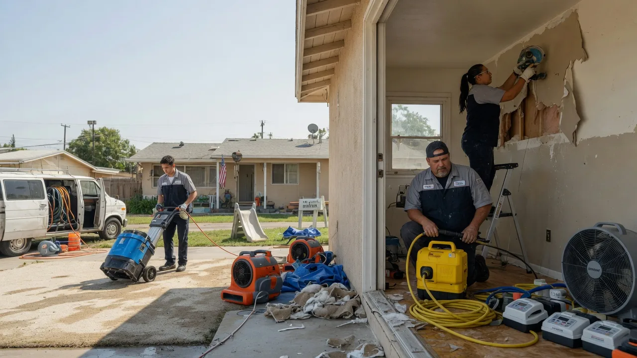 Water Damage Restoration in Lone Wolf, OK near me